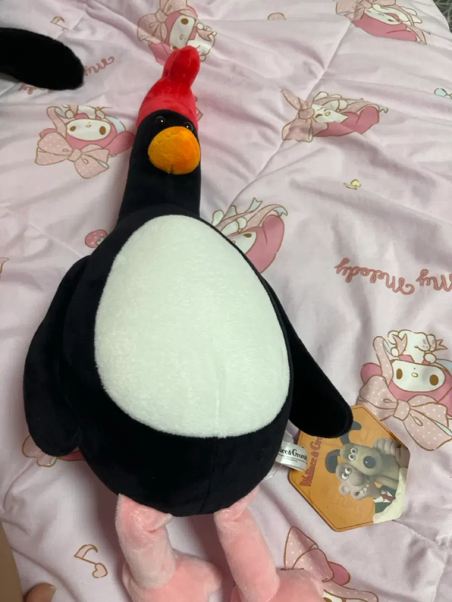 월레스와 그로밋 펭귄 봉제인형