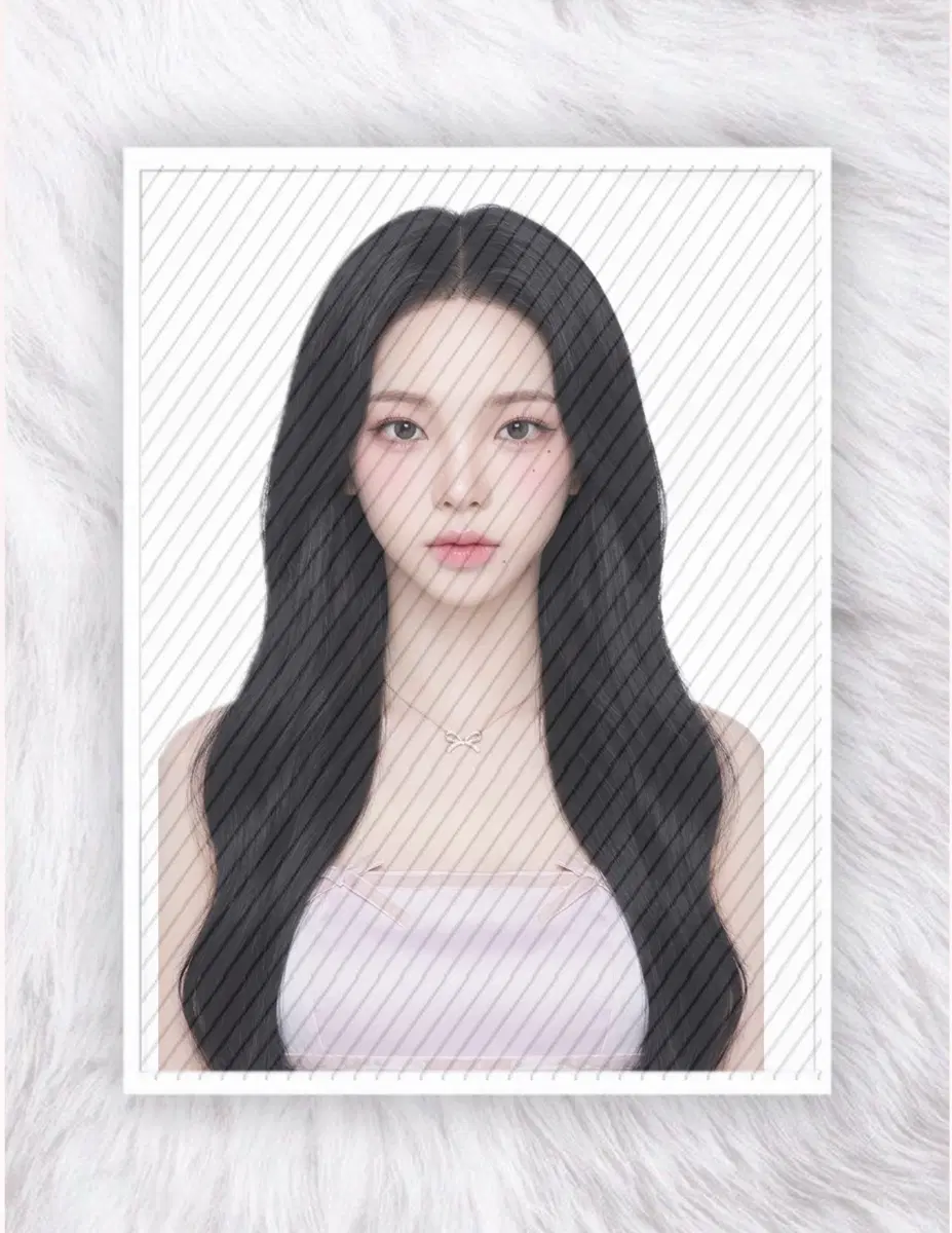 에스파 카리나 증사 도안