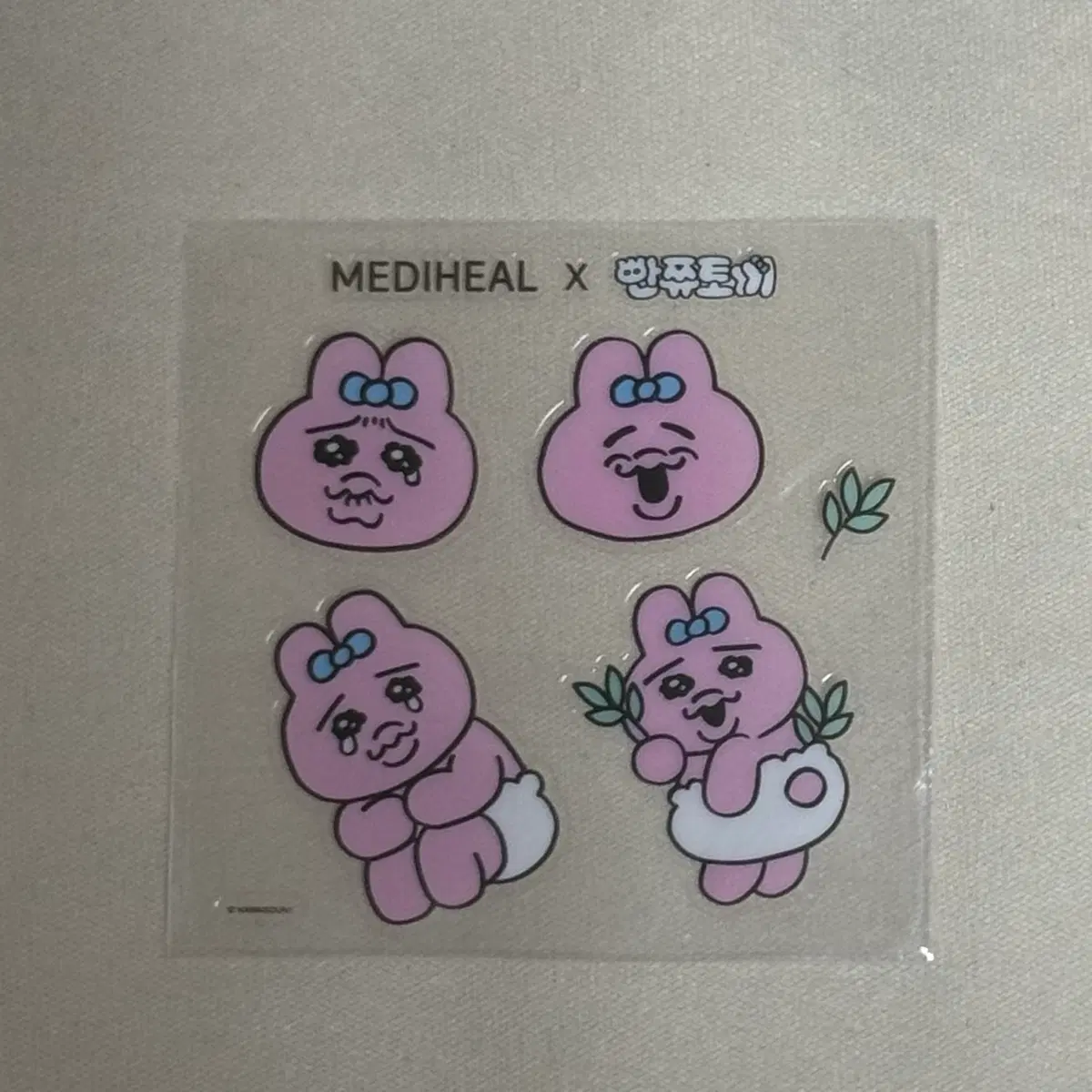 메디힐 빤쮸토끼 스티커