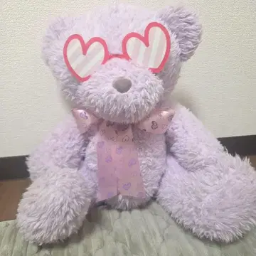 에코네코 ECONECO 봉제 인형 곰 라벤더 테디베어 약 35cm