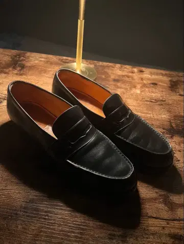 J.M.WESTON 180 시그니처 로퍼 5.5C 블랙