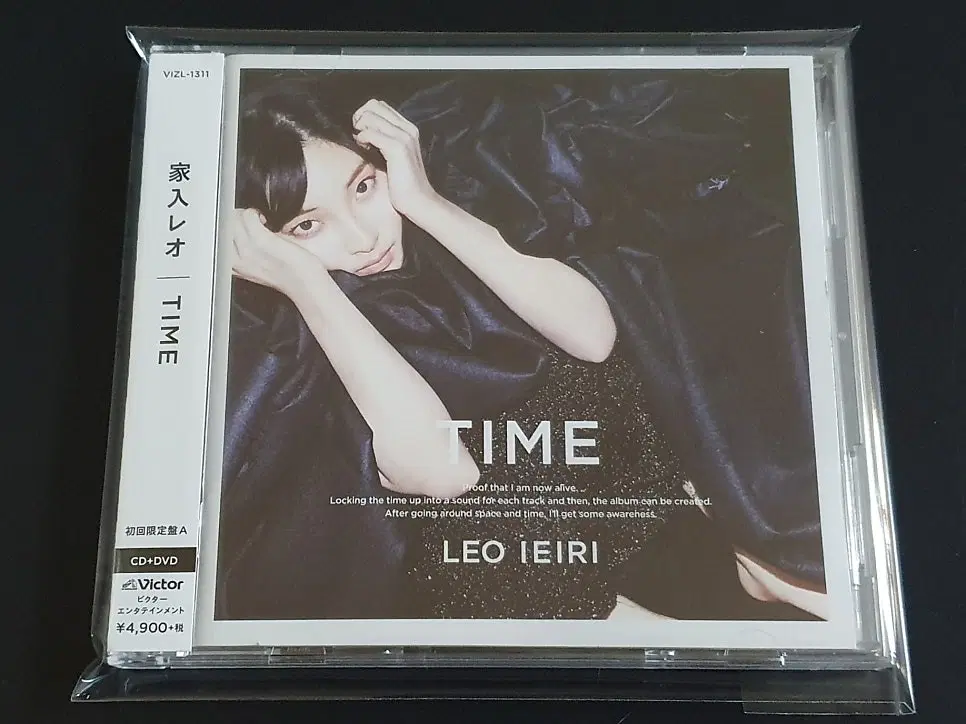 이에이리 레오 앨범 TIME (CD+DVD) 한정반 라이브 영상 부속