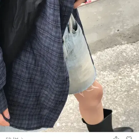 (4.3만 정가) 너디 체크 셔츠 더니브