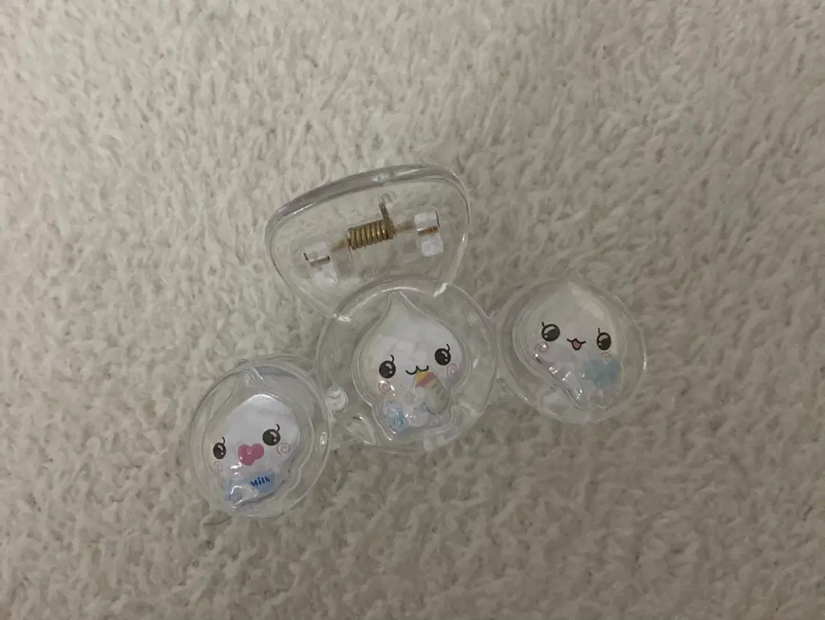 밀크쿤 집게핀