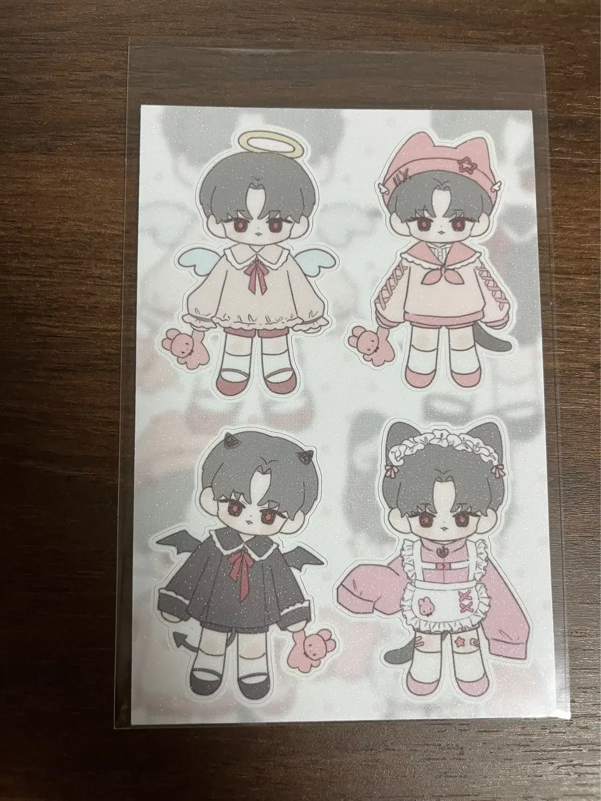 (원가 양도) 괴담출근 괴출 미니솔음 스티커