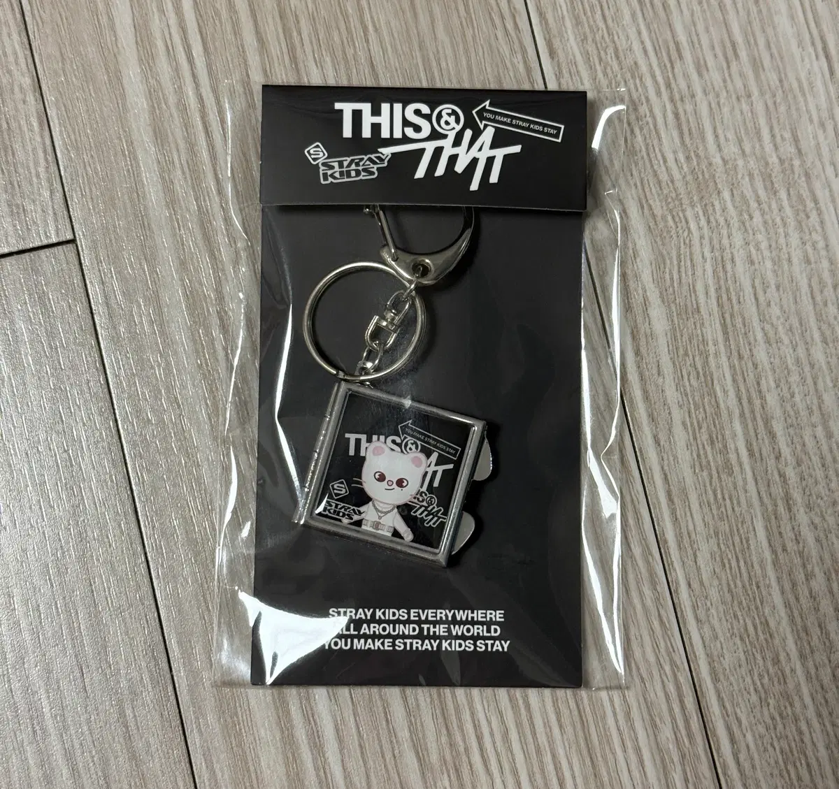 스트레이키즈 스키주 지니렛 거울 키링