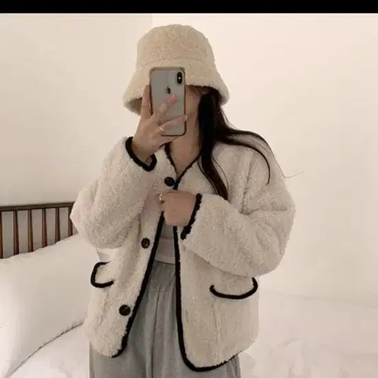 양털 뽀글이 자켓