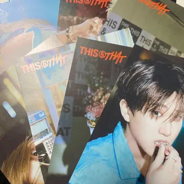 StrayKids THIS & THAT 플라이어 타워 레코드 8종