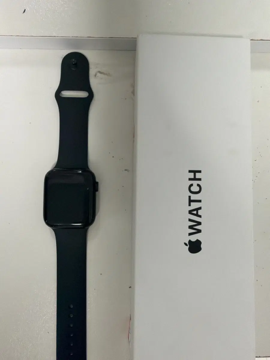 애플워치se2 44mm 미드나이트 배터리 효율 96%