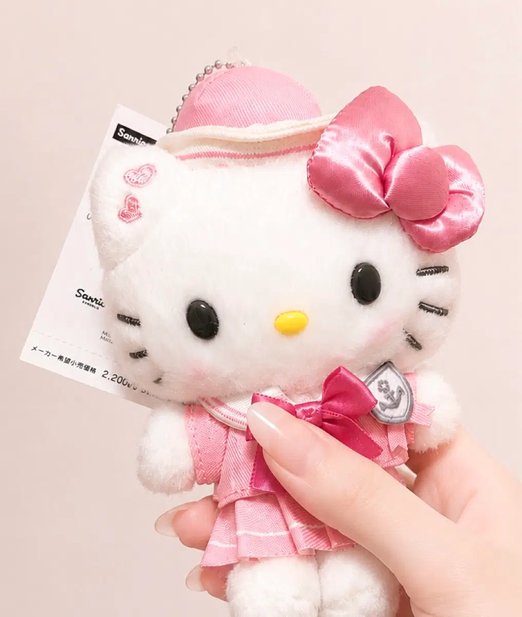 산리오 마린룩 세일러 헬로키티 마스코트