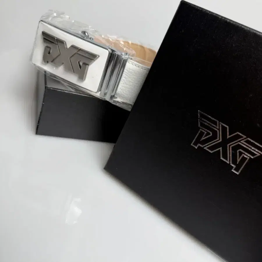 PXG 골프 벨트 화이트</div>