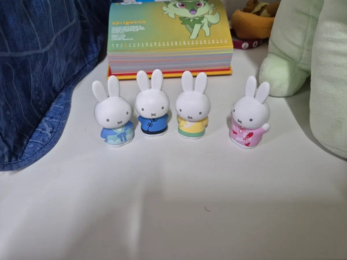 미피 피규어 4종 세트