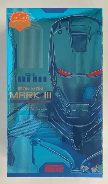 HOTTOYS MOVIE MASTERPIECE DIECAST IRON MAN MARK III (2.0) / STEALTH MODE VERSION 814-D71