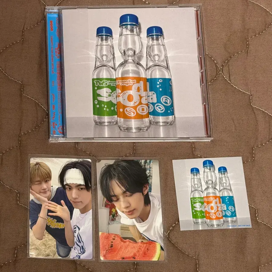 투어스 소다소다 SODA SODA 일본 통상반 앨범 훈훈즈 도훈