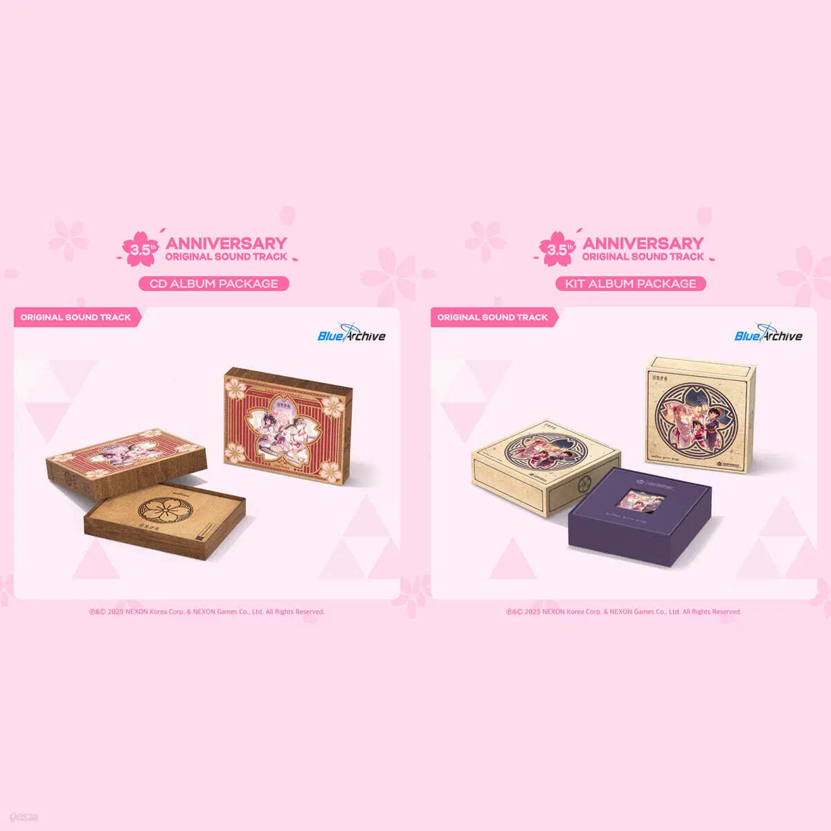 미개봉) 블루 아카이브 3.5주년 기념 OST CD + KIT 앨범 패키지