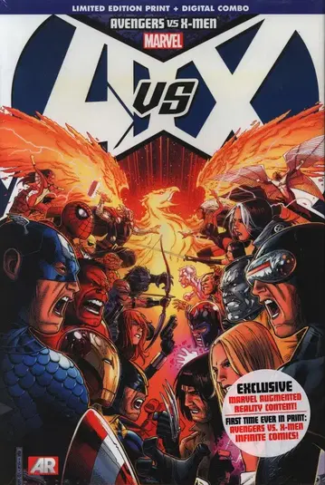 MARVEL COMICS AVSX AVENGERS VS X-MEN(HC)