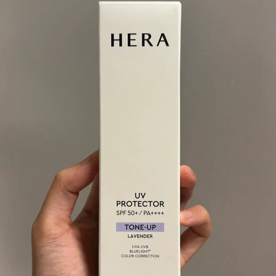 새상품) 헤라 UV 프로텍터 톤업 라벤더