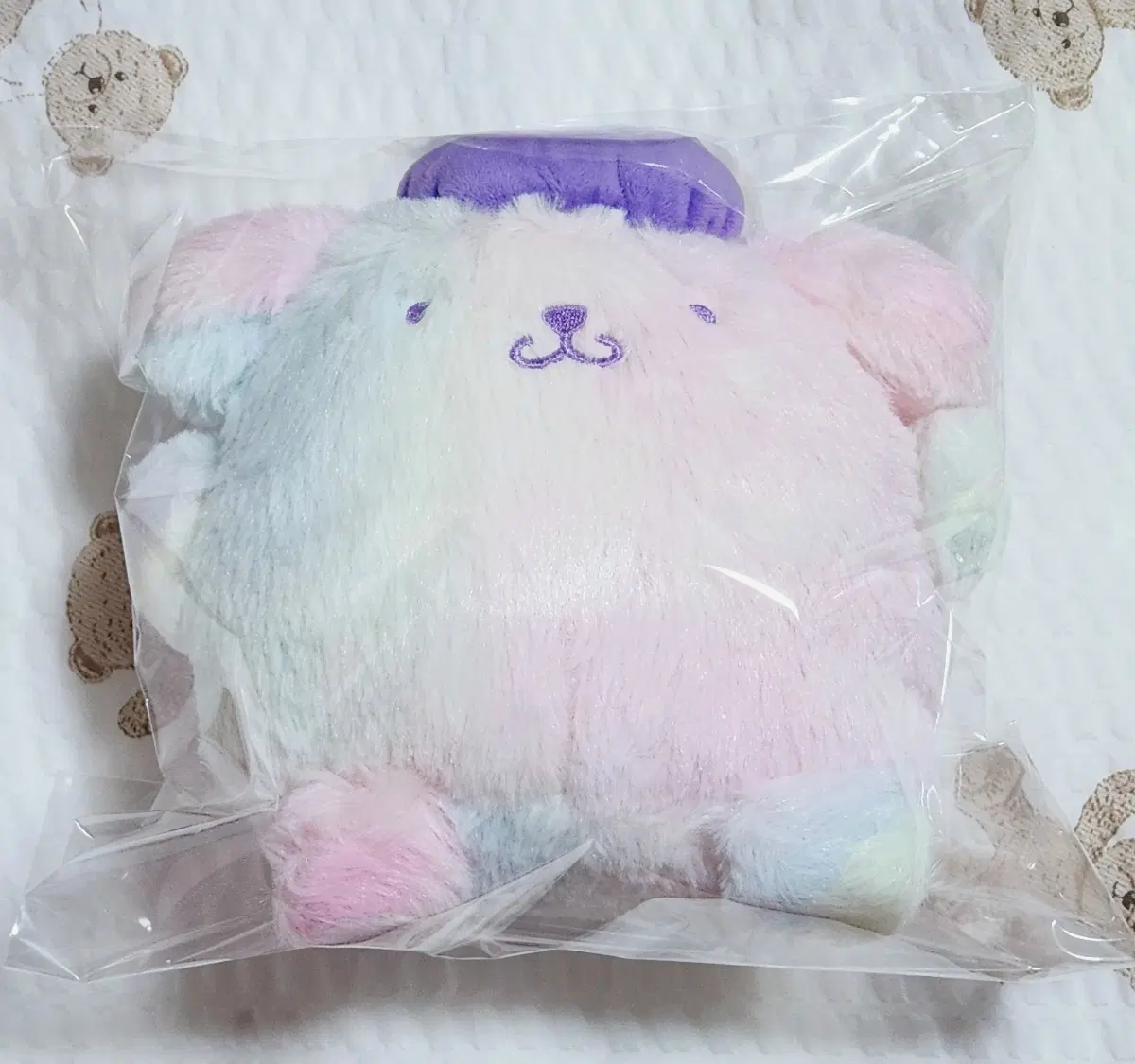 산리오 드림컬러 폼폼푸린 인형 팝니다.