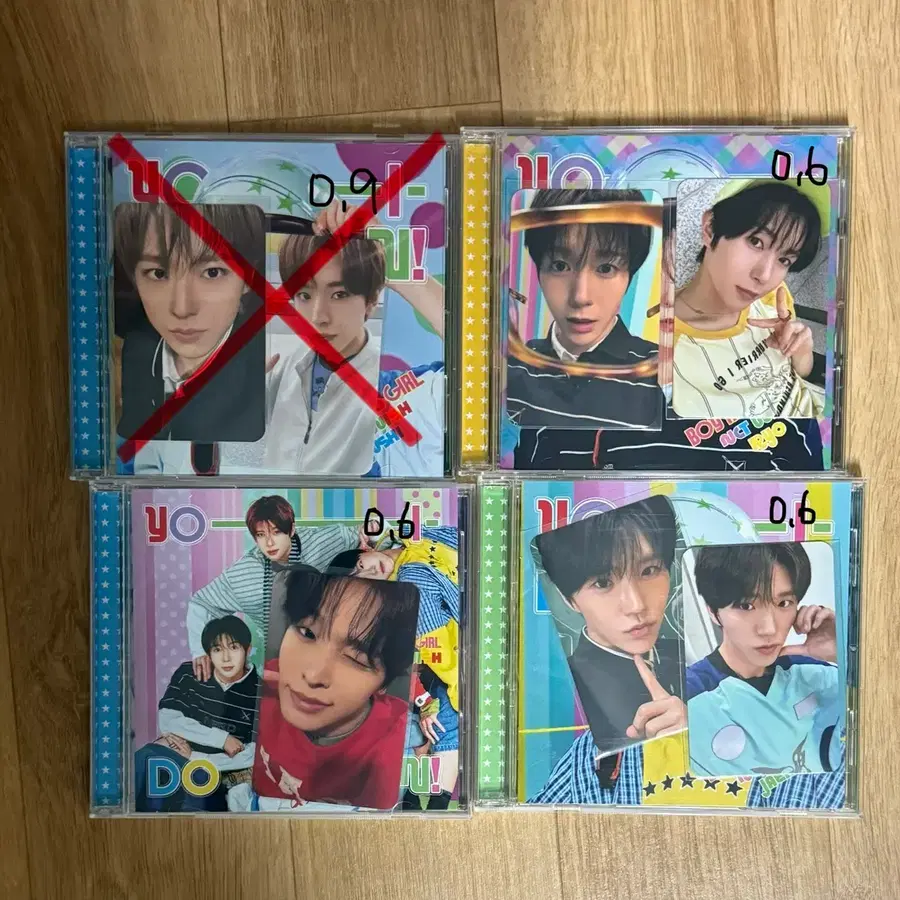 엔시티위시 엔위시 nct wish 요이돈 보밋걸 개봉 앨범 양도 판매
