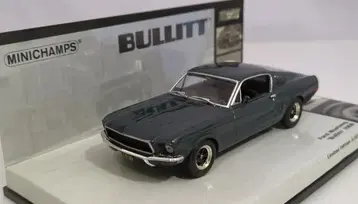 Paul'sModelArt 1/43 MINICHAMPS 436082022 포드 머스탱 패스트백 영화 '불릿' 버전