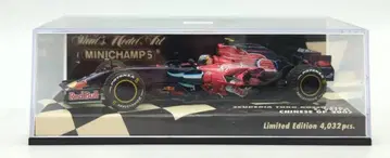 Paul's Model Art 1/43 MINICHAMPS 스쿠데리아 토로 로쏘 STR2 S. 베텔 #19 중국 GP 2007