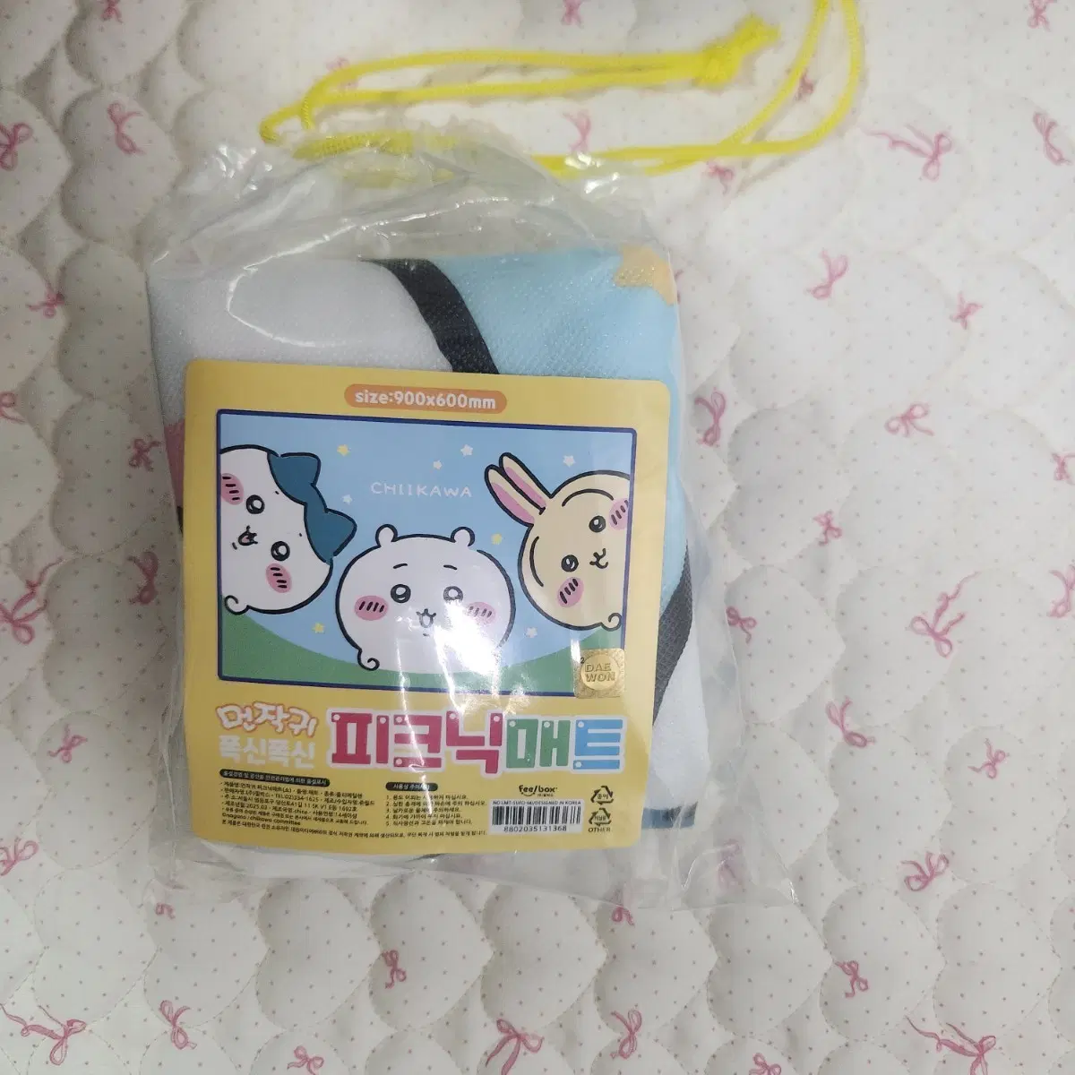 치이카와 피크닉 매트 돗자리