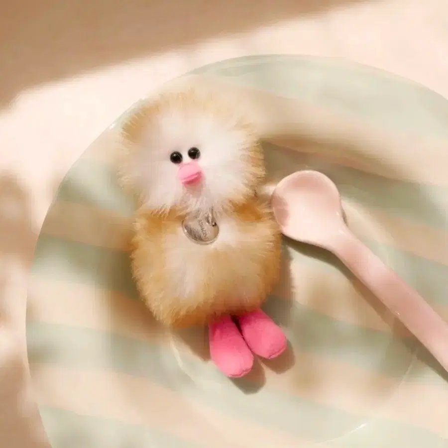 올리브영 코지모지 미니버드 키링 마쉬멜로우