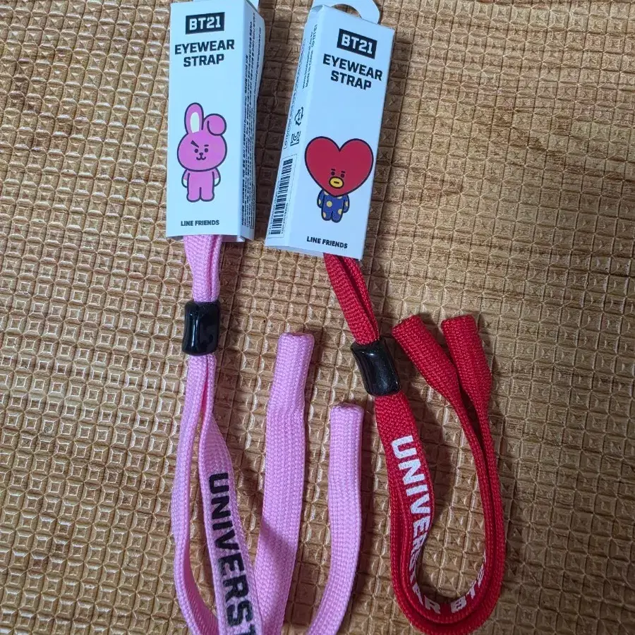 BT21 캐릭터 안경끈 썬그라스끈 새상품