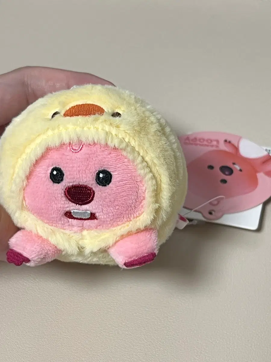 병아리 잔망 루피 미니 인형 키링