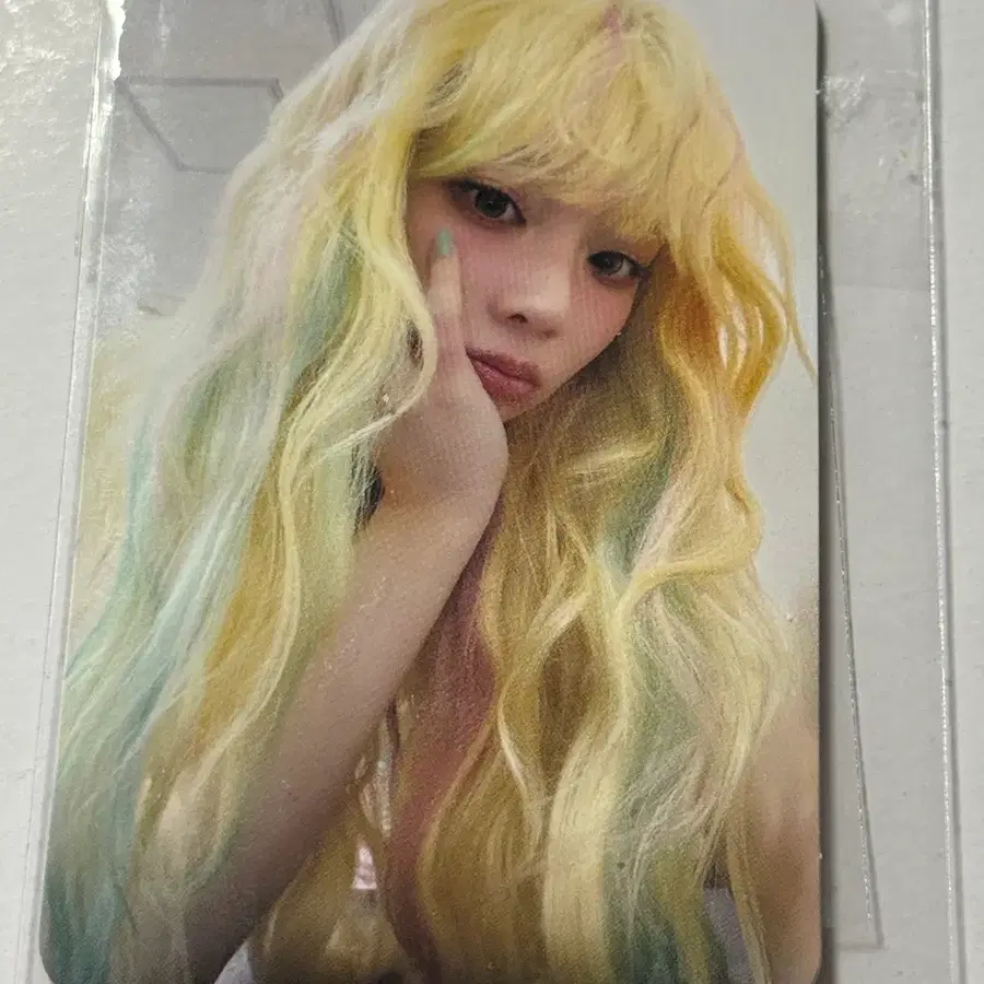 에스파 도쿄돔 한정 마이제이 당첨 포토카드 윈터