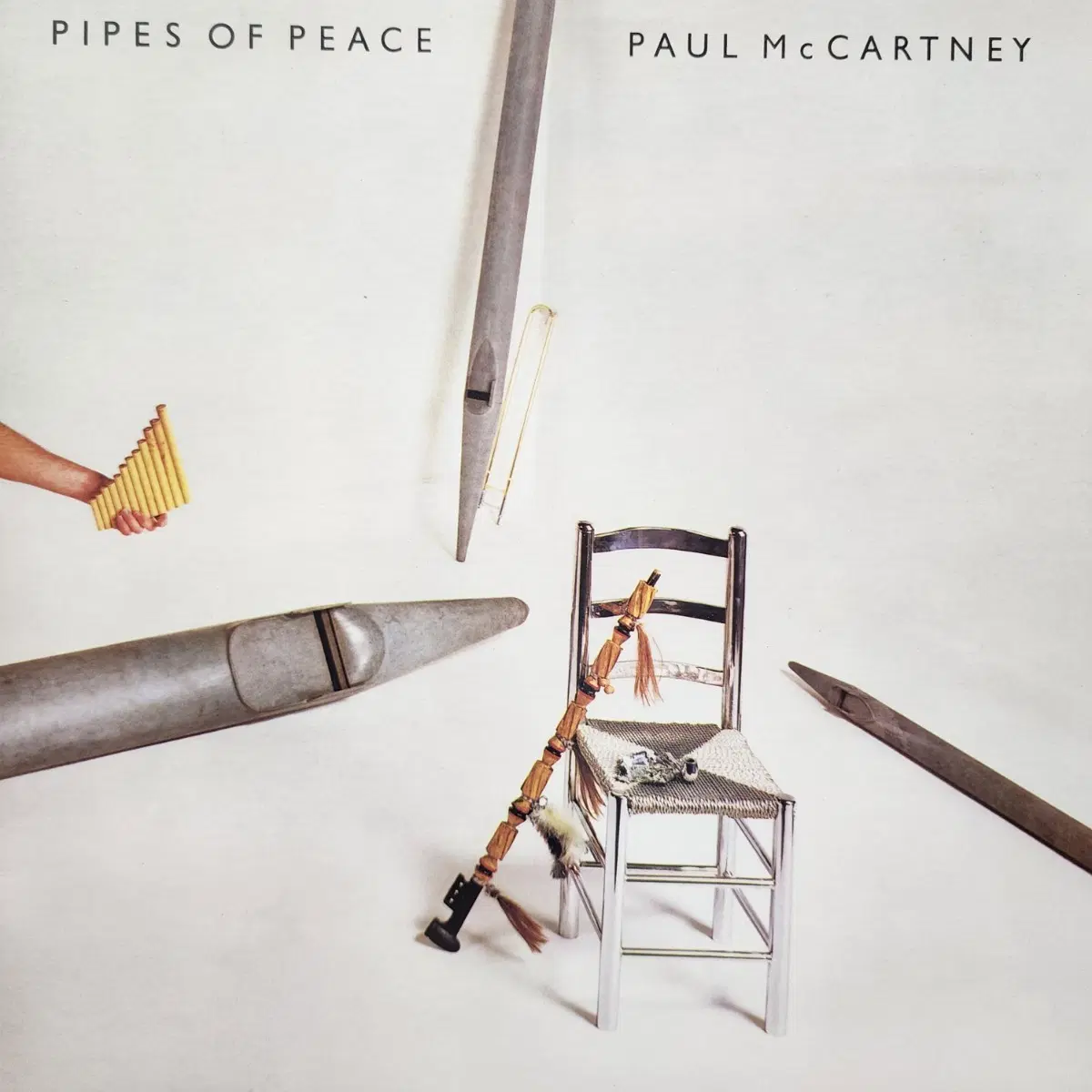 영국반 명반 추천 폴 매카트니 Paul McCartney Pipes Of Peace LP Feat. Michael Jackson