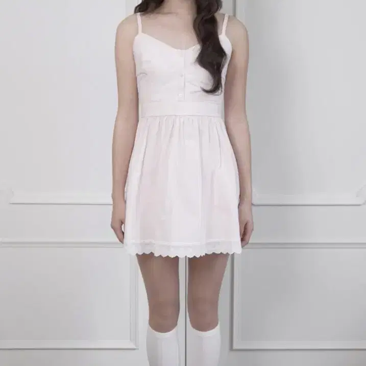 슈가블리스 나시원피스 핑크