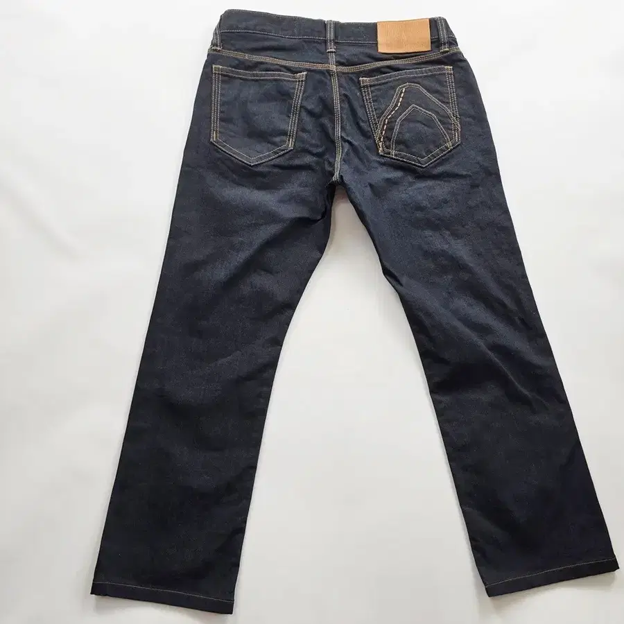 버커루 청바지 스판 일자 진청 캐주얼 데님 사이즈33 R6897