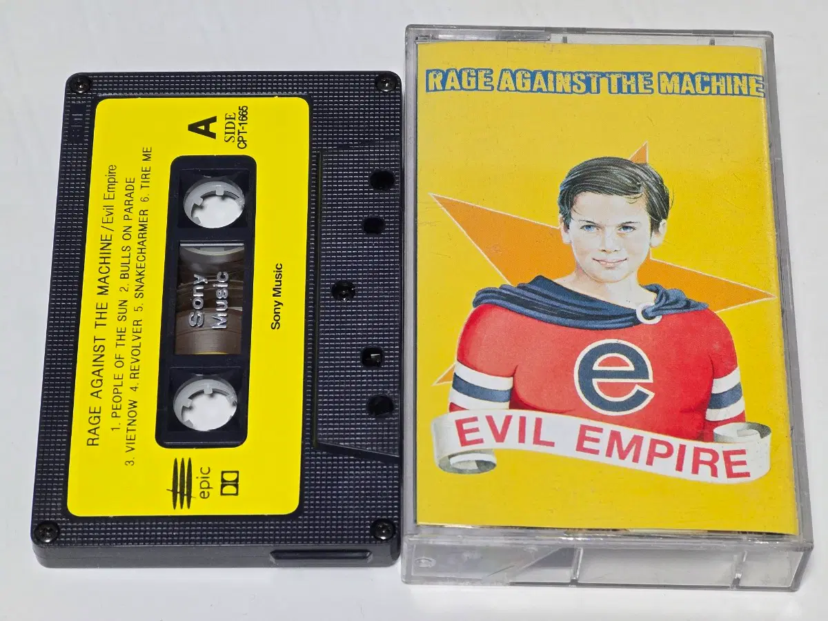 레이지 어게인스트 더 머신 Rage Against The Machine (RATM) - Evil Empire 카세트테이프