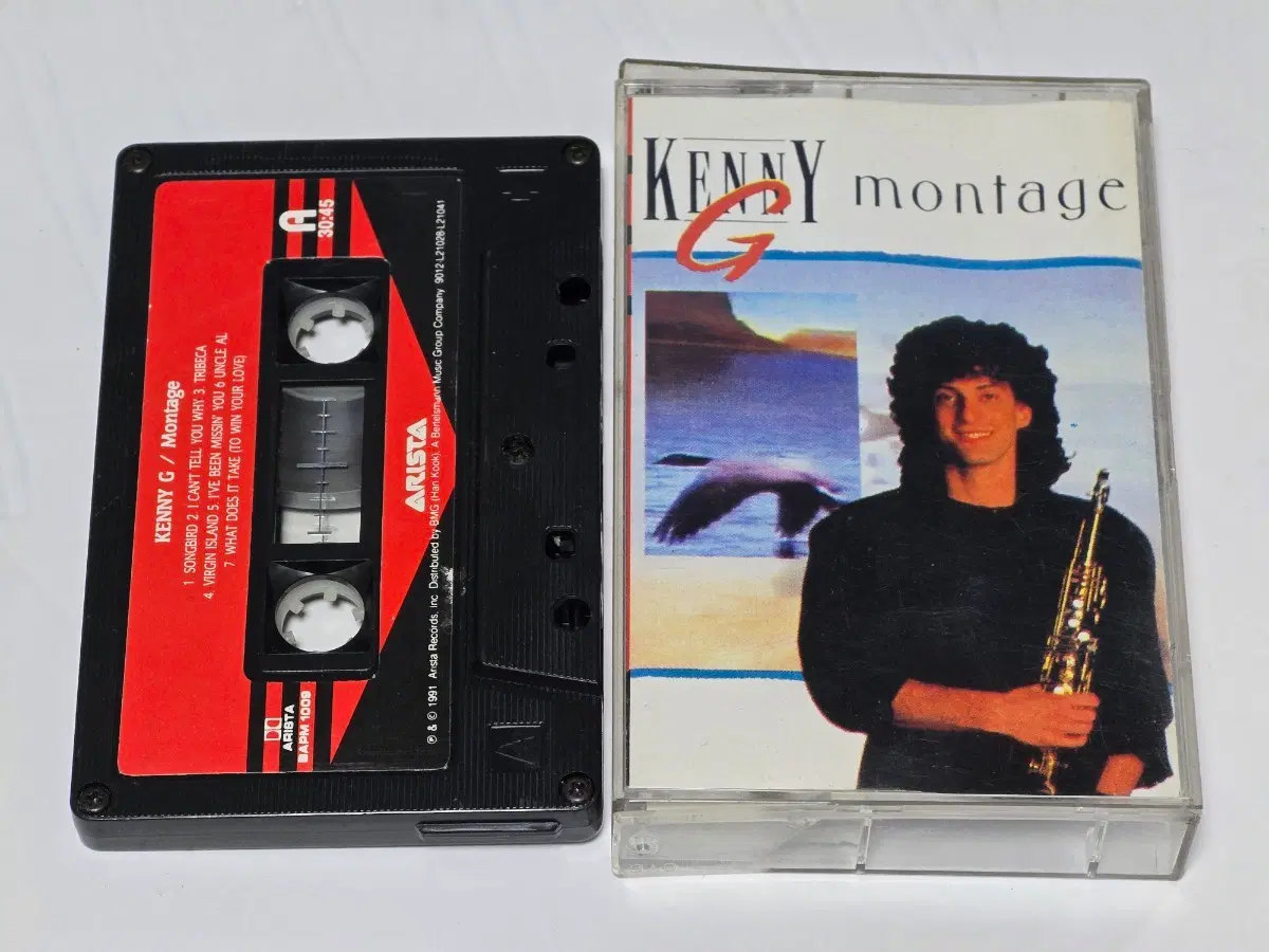 케니 지 (Kenny G) - Montage 카세트테이프