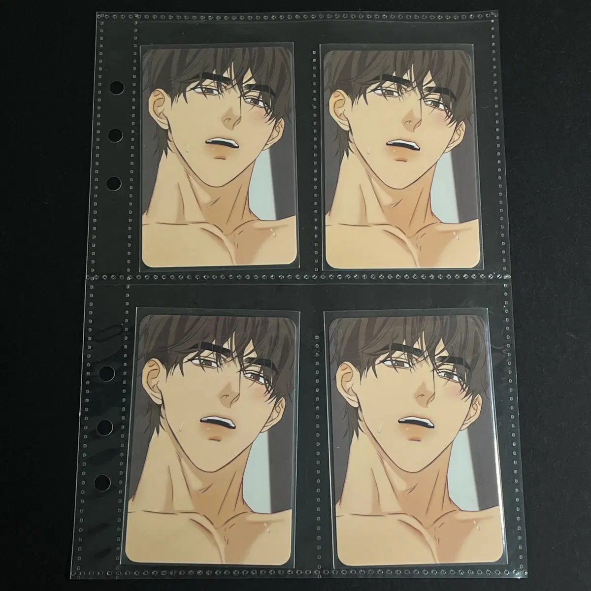 오메가 노예 함락 보고서 범주 컬렉션 포토카드 포카 4장 일괄
