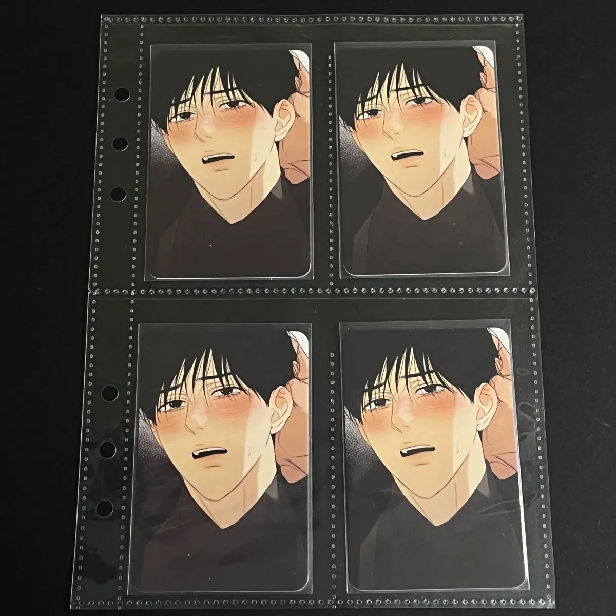 오메가 노예 함락 보고서 해영 컬렉션 포토카드 포카 4장 일괄