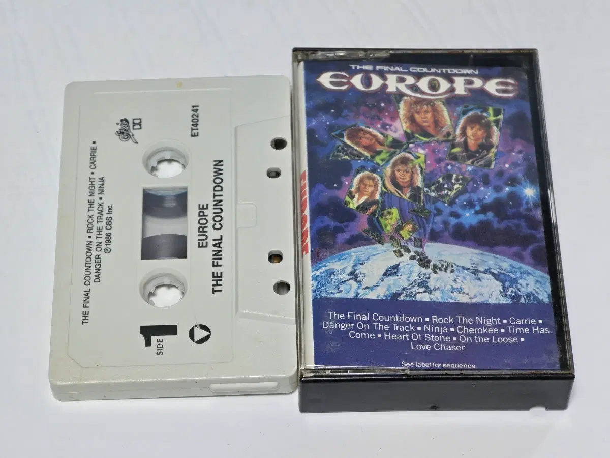 Europe - The Final Countdown (1986) 카세트테이프
