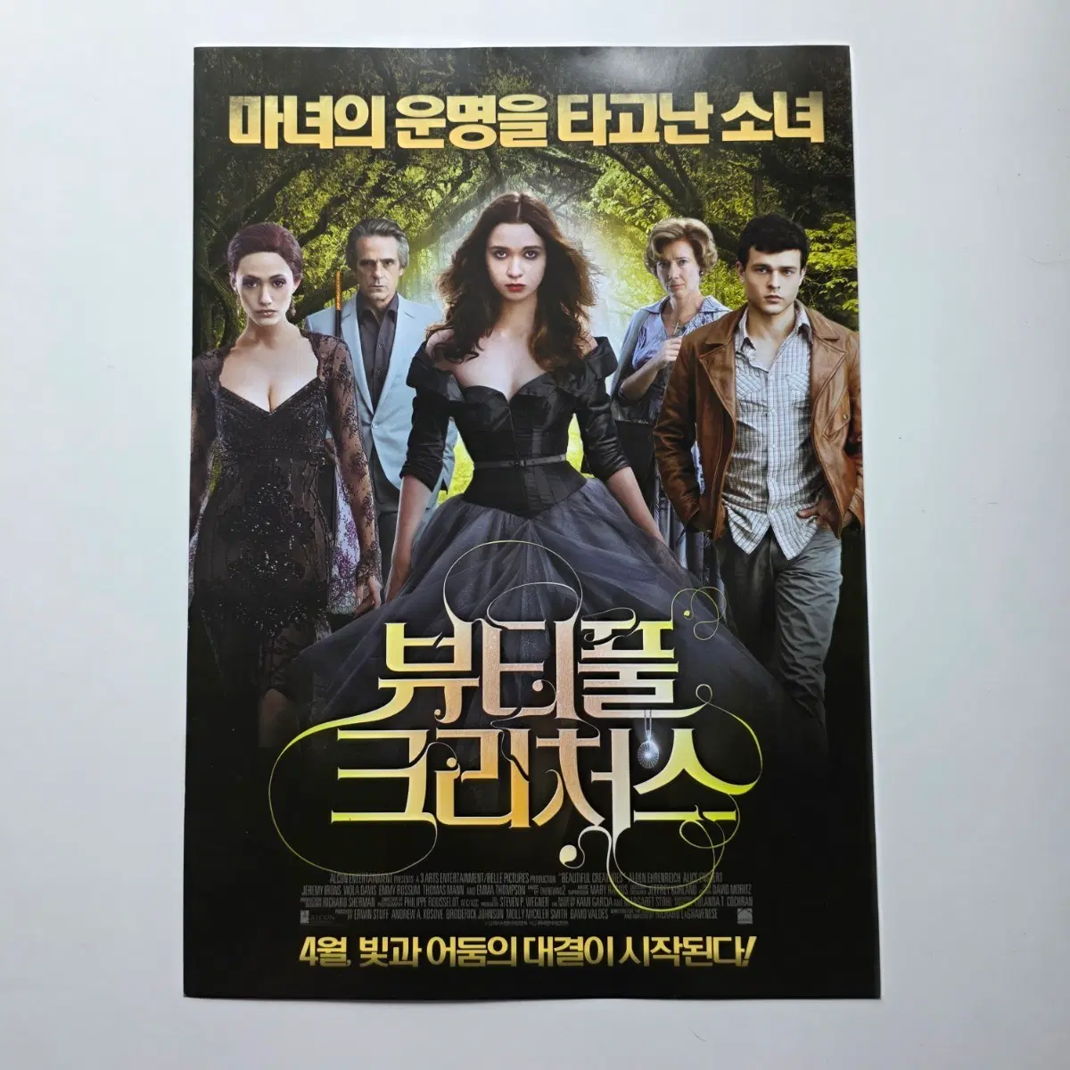 [전단지] 뷰티풀 크리처스 2013 영화 포스터