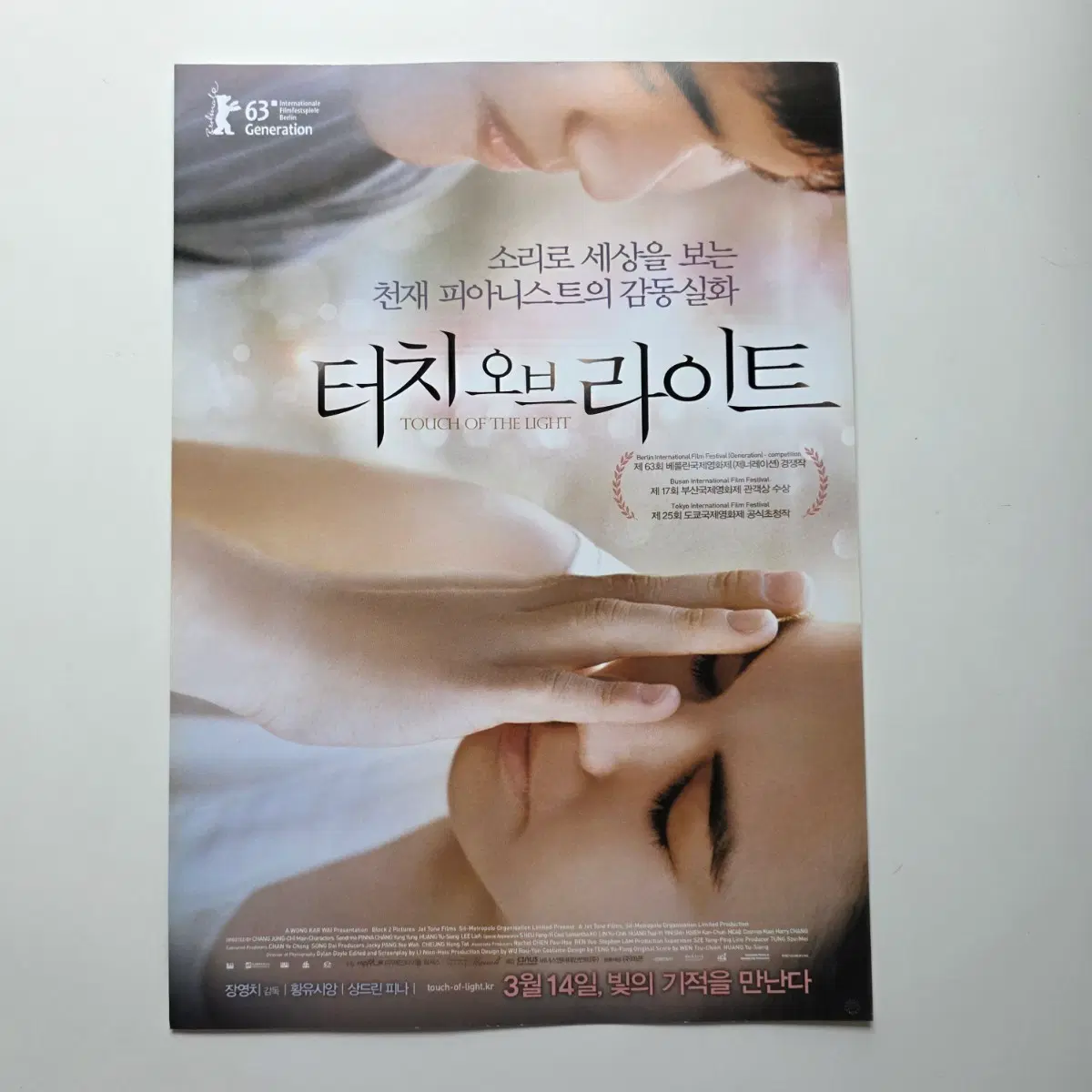 [전단지] 터치 오브 라이트 2013 영화 포스터