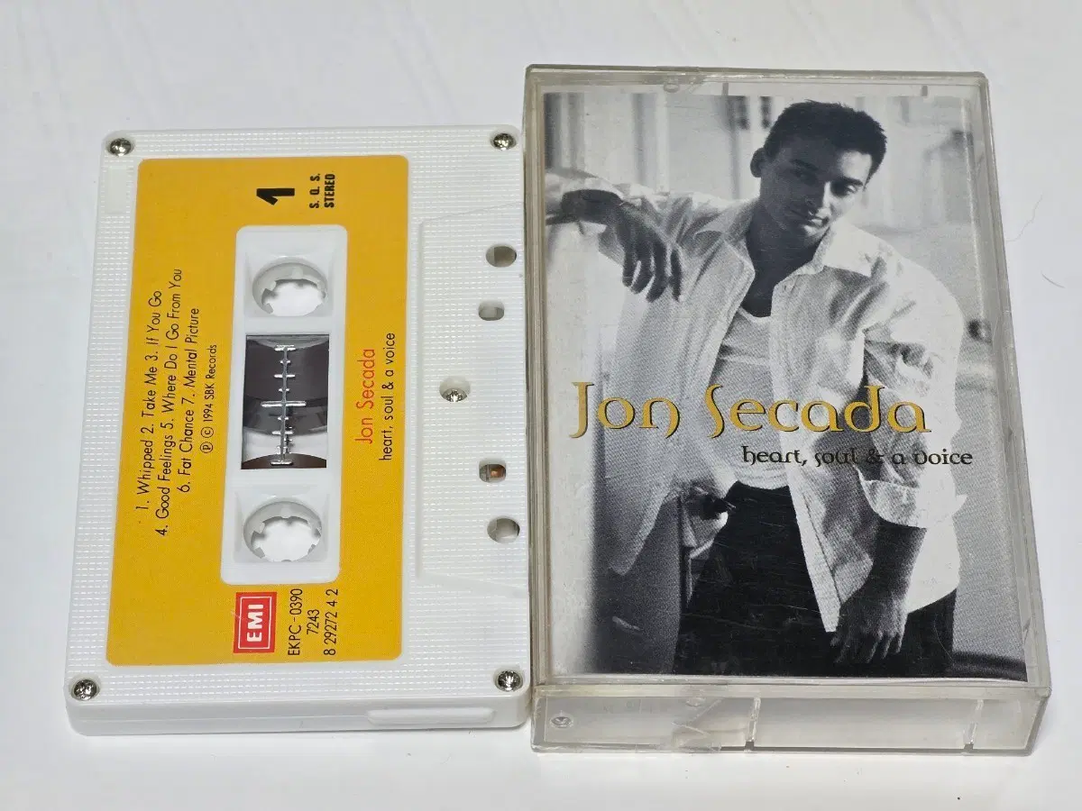Jon Secada (존 세카다) - Heart, Soul & A Voice 카세트테이프