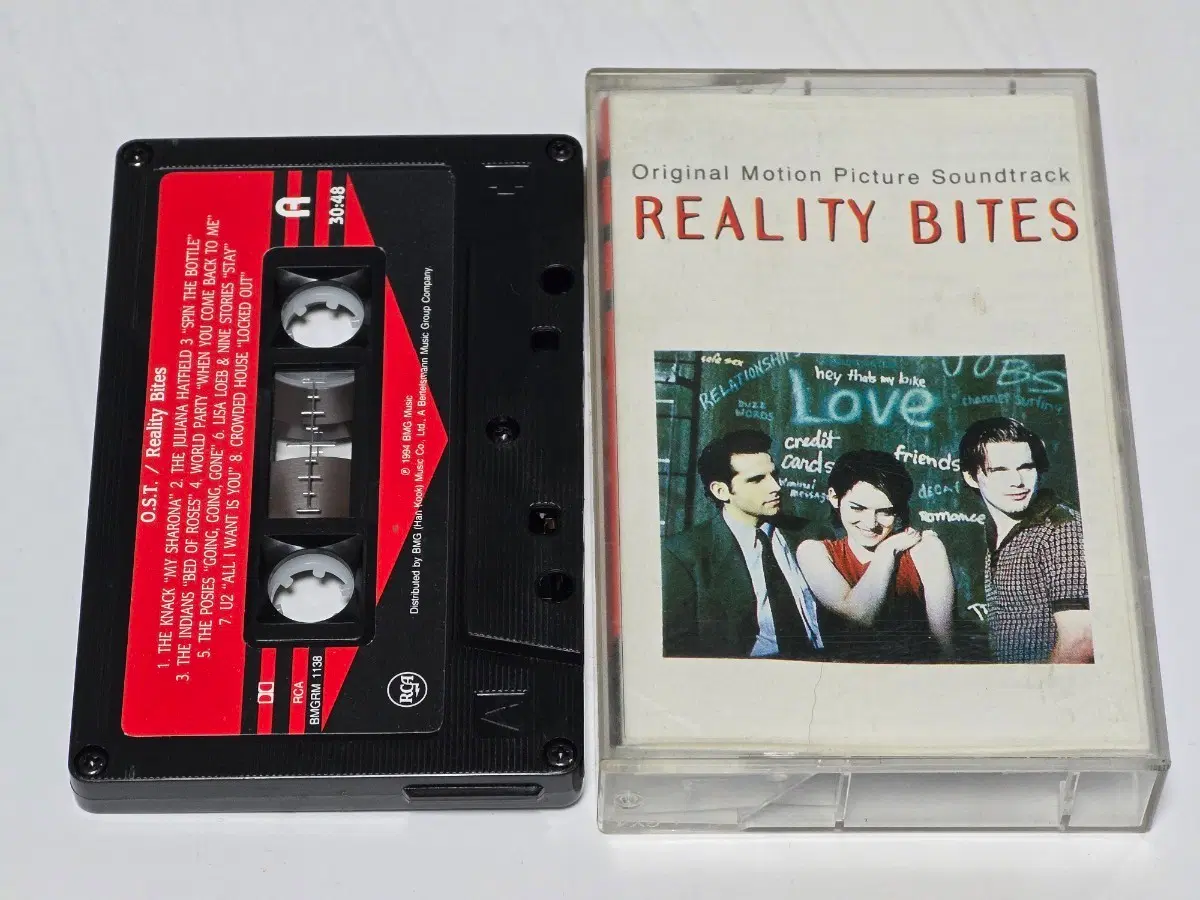 영화 청춘 스케치 (Reality Bites) OST 정품 카세트 테이프 (1994 BMG)