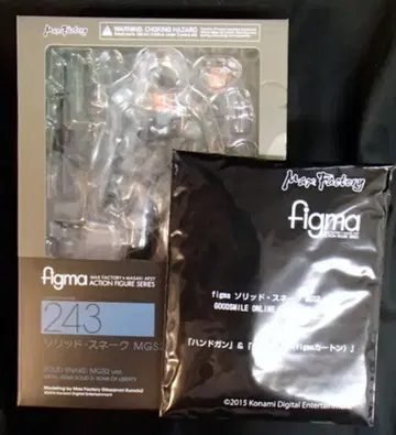 맥스팩토리 FIGMA/메탈기어솔리드 솔리드 스네이크 MGS2ver FIGMA 박스 포함 243