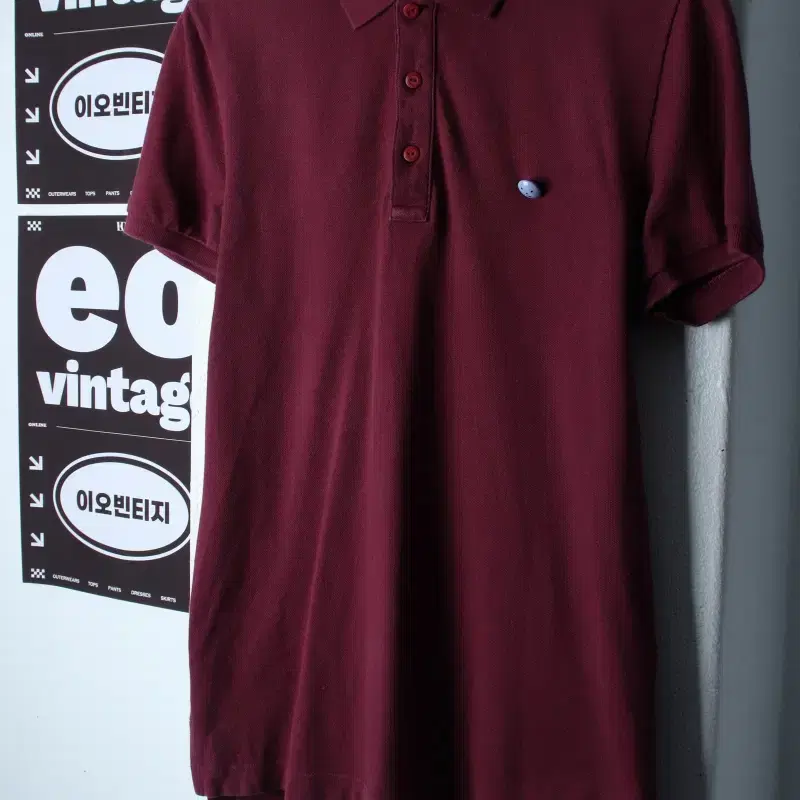 (L-XL) 빈폴 반팔 카라 티셔츠 스티키몬스터랩 협업-H36767