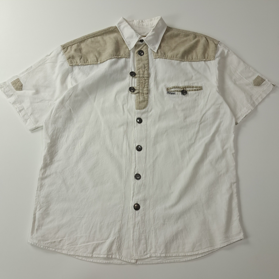 CA577 XL 스토커포인트 90s 독일판 바바리안  반팔 셔츠 남방