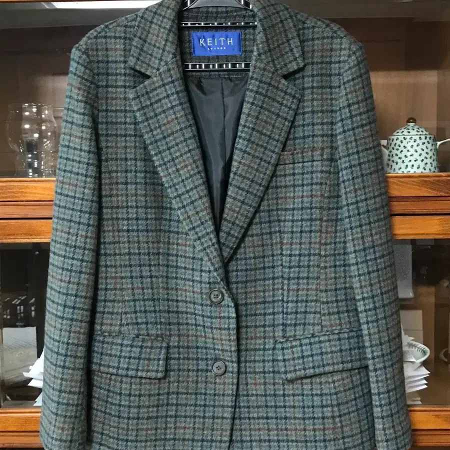 KEITH 울 클래식 자켓