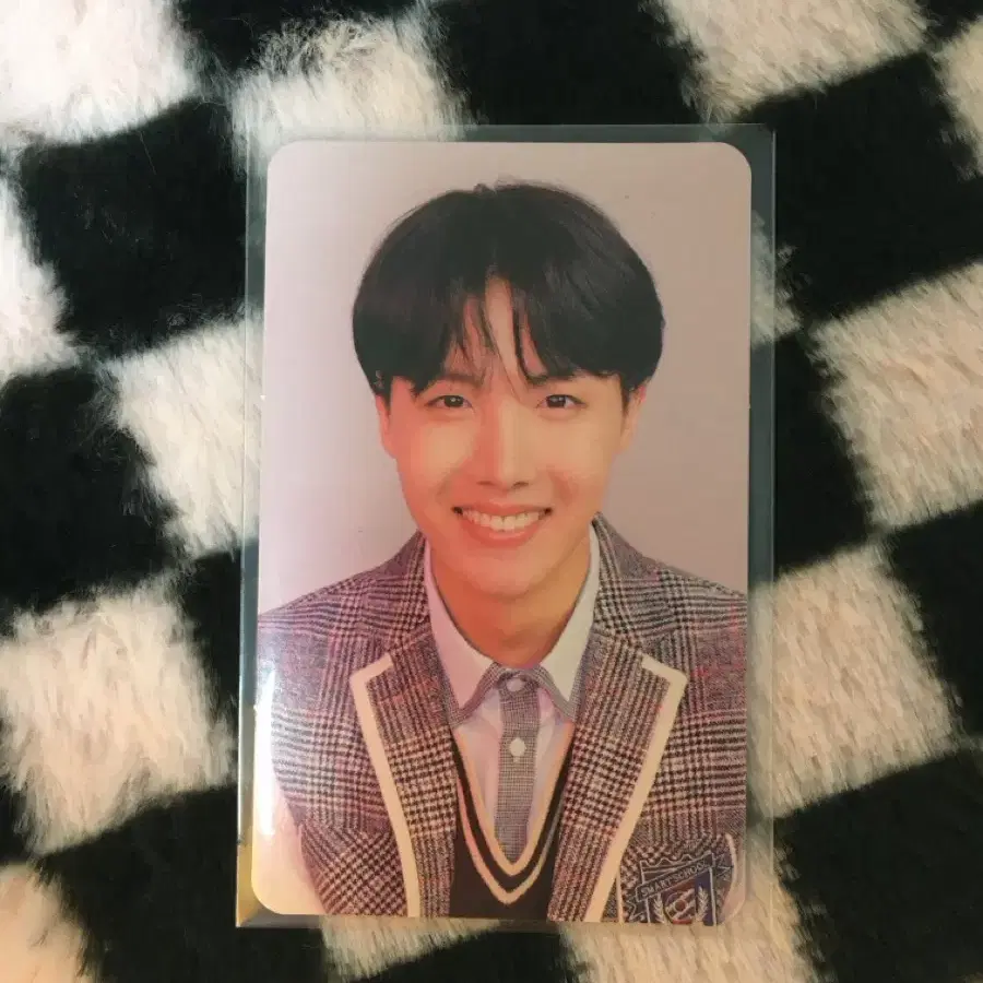 제이홉 교복포카