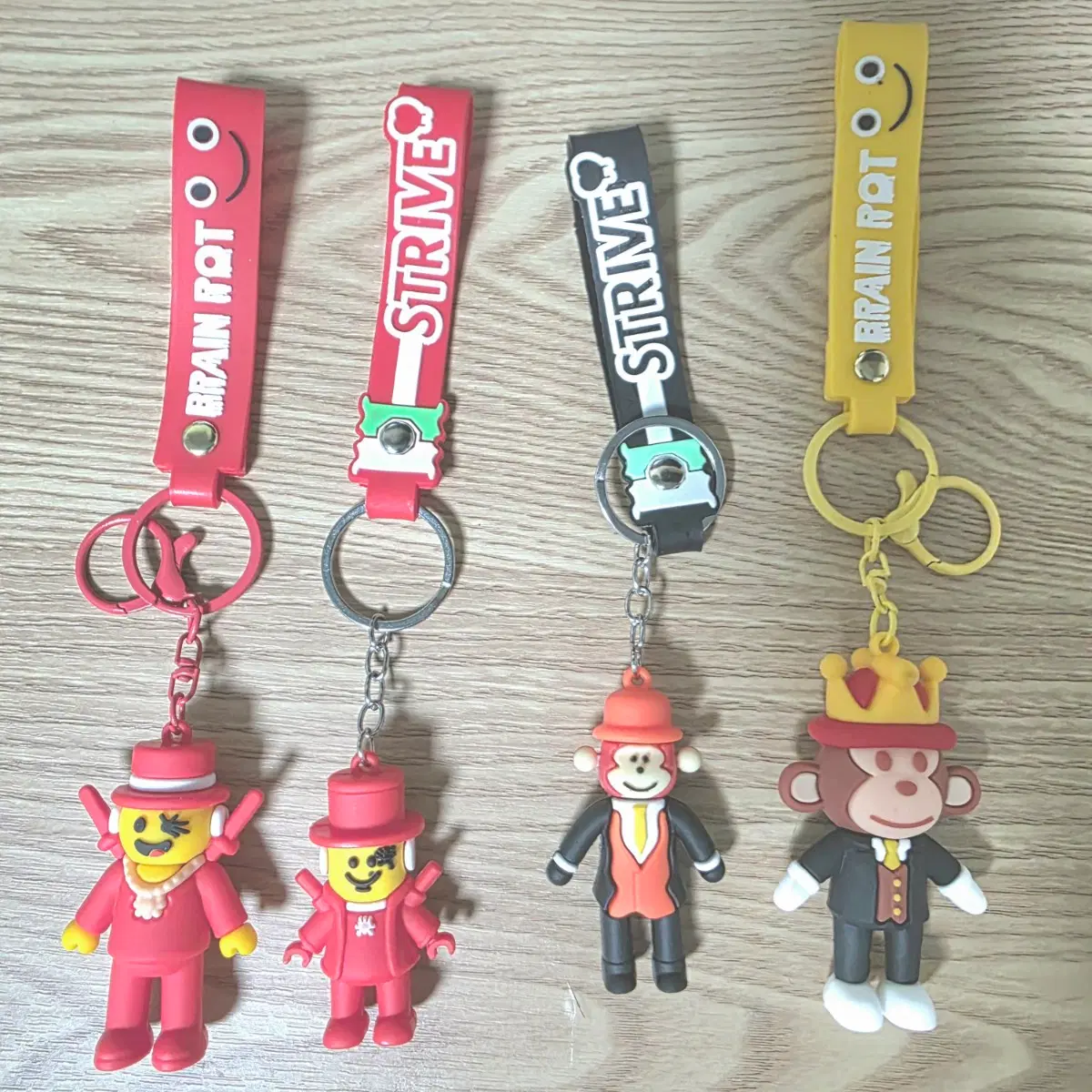 (일괄)로블록스 브레인롯 새미 잔델 키링