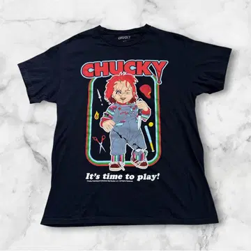 CHUCKY 차키 T셔츠 It's time to play 무비
