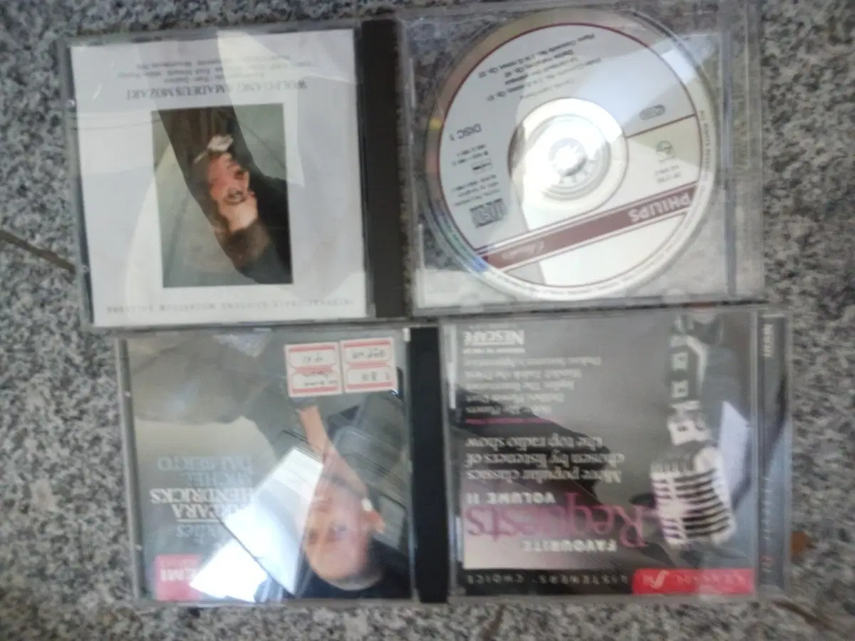 볼프강 아마데우스 모차르트 / 필립스 CD / DACARA HENDRICKS / NESCAFE Requests CD등 클래식 4장